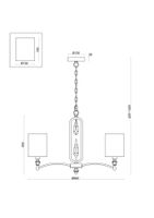 Подвесной светильник Freya FR1007PL-05BS — фото 2, Подвесные светильники
