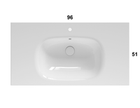 Товар: Раковина GLOBO подвесная или на мебель с одним отверстием и двумя намеченными цвет белый арт-BL096BI - фото 2 Раковина GLOBO подвесная или на мебель с одним отверстием и двумя намеченными цвет белый арт-BL096BI — фото 2, Раковины подвесные