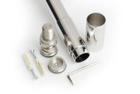 Карниз Карниз для ванной Сунержа прямой / L 1800 Без покрытия 00-3015-1800 — фото 2, Карнизы для ванной