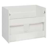 Тумба подвесная OLIVIA 65 /1 ящ/ AQUA DE MARCO 2065COLI/H — фото 4, Тумбы под раковину