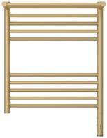 Полотенцесушитель электрический Сунержа Богема 3.1 с полкой 600х500 МЭМ правый Матовая шампань арт-022-6007-6050 — фото 1, Электрические полотенцесушители