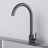 F85B07122 X-Joy S, смеситель для кухни с С-изливом, черный — фото 5, Смесители для кухни