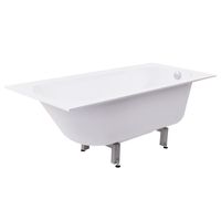 Ванна VERONA 170 см из литьевого мрамора NOVA GEL с металлическими ножками/ Aqua de Marco 1170WVER_GEL — фото 6, Ванны