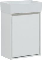 Тумба под раковину Aquanet Милан 45 белый глянец арт-00339962 — фото 8, Тумбы под раковину