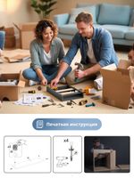 Шкаф-пенал VIGO Wave 30 напольный арт-348 дуб золотой — фото 13, Пеналы для ванной комнаты