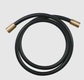 Шланг для душа, Gessi, Technical Accessories, Darkflex, длина шланга, мм-1500, с коническим соединением, стандарт подвода воды-1/2", цвет- Warm Bronze Br. PVD арт-54137.726 — фото 1, Душевые шланги