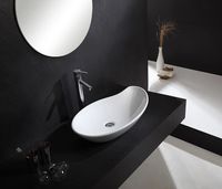 Умывальник CeramaLux арт-9052 — фото 5, Раковины накладные