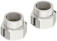 Товар: Фитинг Комплект фитингов Стилье прямой (G 1" НГ х G 1/2" ВР) / 2 шт. Без покрытия 02101-1012 - фото 2 Фитинг Комплект фитингов Стилье прямой (G 1" НГ х G 1/2" ВР) / 2 шт. Без покрытия 02101-1012 — фото 2, Комплектующие для полотенцесушителей