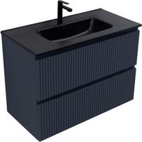 Тумба под раковину Aquanet Джейн (Flat) 90 маренго арт-00335430 — фото 3, Тумбы под раковину