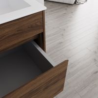 База под раковину Chiara 600 подвесная, 1 выкатной ящик soft-close, C.Oak арт-VMC-2C600CO — фото 9, Тумбы под раковину