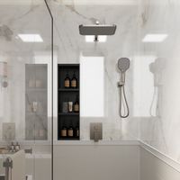 Товар: Встраиваемая душевая система AVELLA, Графит брашинг AV-410-GR-C4 - фото 2 Встраиваемая душевая система AVELLA, Графит брашинг AV-410-GR-C4 — фото 2, Встраиваемые душевые комплекты