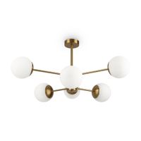 Подвесной светильник Freya арт-FR5204PL-06BS — фото 4, Подвесные светильники