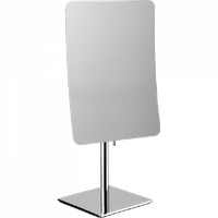 Косметическое зеркало COLOMBO DESIGN SPECCHI INGRANDITORI B9753 настольное увеличение 3 раза регулируемое по высоте цвет хром — фото 3, Зеркала в ванную комнату