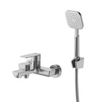 Смеситель для ванны Milardo Maze сатин (MAZBN00M02) — фото 1, Смеситель для ванны