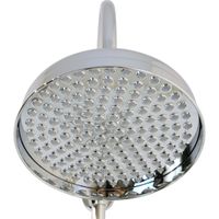 PRESTIGE Душевой настенный гарнитур (см-ль д/ванны/колонна ARCO/верхний душ/шланг/ручной душ), хром 32790 — фото 8, Душевые гарнитуры