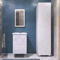 Товар: Тумба под раковину VIGO Geometry 2-50 напольная белый (tn.bsf.GEO.FOS.50.2Y) - фото 5 Тумба под раковину VIGO Geometry 2-50 напольная белый (tn.bsf.GEO.FOS.50.2Y) — фото 5, Тумбы под раковину