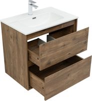 Товар: Тумба с раковиной Aquanet Милан 70 цв. дуб рустикальный 00340163 - фото 7 Тумба с раковиной Aquanet Милан 70 цв. дуб рустикальный 00340163 — фото 7, Тумбы с раковиной