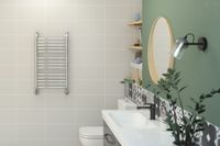 Полотенцесушитель водяной Стилье Аксиома-10 800х400 Без покрытия арт-00661-8040 — фото 2, Водяные полотенцесушители