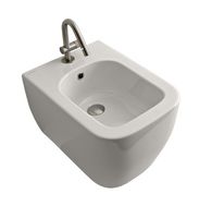 Биде Scarabeo TEOREMA 2.0 подвесное с одним отверстием цвет белый матовый арт-5127 41 — фото 1, Биде подвесные