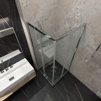 ДШ Фикс-Хром 90*90, квадрат (2 места) арт-Щ0000067439 — фото 2, Квадратные душевые уголки