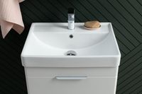 Раковина Aquanet Ирис 60 белая арт-00301803 — фото 9, Раковины встраиваемые сверху