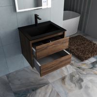 База под раковину Gio 600 подвесная, 2 выкатных ящика soft-close, C.Oak арт-VMC-2G600CO — фото 7, Тумбы под раковину