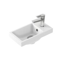 Раковина Cersanit Como UM-COM40/1, 40 см — фото 1, Раковины встраиваемые сверху