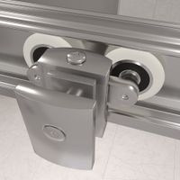 Душевой уголок RGW PA-145 80x140, прямоугольный, профиль хром, стекло прозрачное/6 мм, арт-020814584-11 — фото 6, Прямоугольные душевые уголки