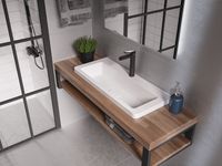 Раковина мебельная и на столешницу Modul Slim 70 арт-4627173210911 — фото 6, Раковины встраиваемые сверху