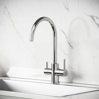 Смеситель для кухни SANCOS Taper с возможностью подключения фильтра для воды, цвет брашированный никель, арт. арт-SC4012BN — фото 6, Смесители для кухни