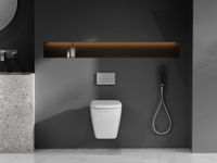 Товар: Унитаз ABBER Rechteck подвесной белый, безободковый, смыв торнадо арт-AC1217 - фото 3 Унитаз ABBER Rechteck подвесной белый, безободковый, смыв торнадо арт-AC1217 — фото 3, Подвесные унитазы