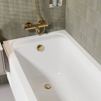 Слив-перелив для ванны полуавтомат MILACIO Ultra (MCU.014.GD) золото — фото 2, Сливы-переливы