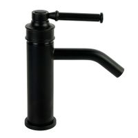 ERMITAGE MINI См-ль д/раковины моноком., ручка сверху латунь, черный матовый 30850 — фото 2, Смесители для раковины