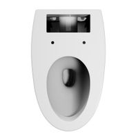 Товар: Унитаз ABBER Bequem AC1125P напольный белый с импульсным смывом - фото 9 Унитаз ABBER Bequem AC1125P напольный белый с импульсным смывом — фото 9, Приставные унитазы