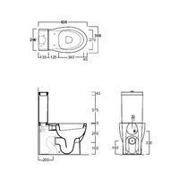 Товар: Унитаз SIMAS LFT Spazio напольный к бачку моноблок цвет белый LFT25 - фото 2 Унитаз SIMAS LFT Spazio напольный к бачку моноблок цвет белый LFT25 — фото 2, Подвесные унитазы