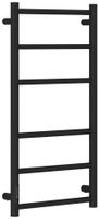 Полотенцесушитель электрический Стилье Формат 27 800х400 левый Матовый чёрный арт-31529-8040 — фото 5, Электрические полотенцесушители