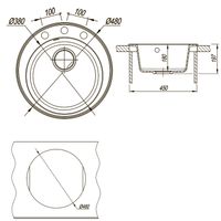 Товар: Кухонная мойка AZARIO Sivas 480х480х197 кварцевая, круглая, сифон в комплекте, цвет Песочный арт-CS00097655 - фото 6 Кухонная мойка AZARIO Sivas 480х480х197 кварцевая, круглая, сифон в комплекте, цвет Песочный арт-CS00097655 — фото 6, Кухонные мойки