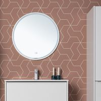 Зеркало Aquanet Optima 80 с LED подсветкой 00304264 — фото 1, Зеркала в ванную комнату