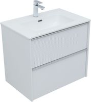 Товар: Тумба с раковиной Aquanet Вита 70 цв. белый матовый 00339161 - фото 7 Тумба с раковиной Aquanet Вита 70 цв. белый матовый 00339161 — фото 7, Тумбы с раковиной