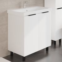 Тумба под раковину VIANT БЕРЛИН 60 подвесная белый (VBER60MDBEL-T2YP) — фото 7, Тумбы под раковину