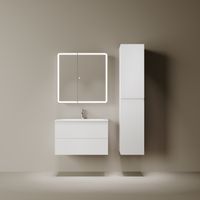 Товар: Зеркальный шкаф для ванной комнаты SANCOS Diva 800х149х800, с подсветкой, арт. арт-DIV800 - фото 4 Зеркальный шкаф для ванной комнаты SANCOS Diva 800х149х800, с подсветкой, арт. арт-DIV800 — фото 4, Зеркальные шкафы в ванную