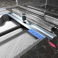 Товар: К-т водоотводящий желоб DP20-800 из нержавеющей стали + Декор. решетка LG20-800 арт-DP20800-LG20800 - фото 3 К-т водоотводящий желоб DP20-800 из нержавеющей стали + Декор. решетка LG20-800 арт-DP20800-LG20800 — фото 3, Душевые лотки