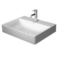 Раковина, Duravit, DuraSquare, шгв 600*470*145, цвет-белый арт-2353600070 — фото 1, Раковины встраиваемые сверху