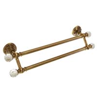 CRISTALIA Полотенцедержатель двойной, L59 cm, бронза/Crystal 16777 — фото 1, Полотенцедержатели