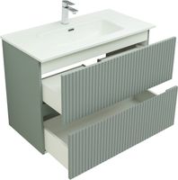 Товар: Тумба с раковиной Aquanet Джейн 90 цв.мисти грин (раковина Фортуна) арт-00332518 - фото 14 Тумба с раковиной Aquanet Джейн 90 цв.мисти грин (раковина Фортуна) арт-00332518 — фото 14, Тумбы с раковиной