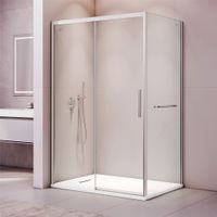 Душевой уголок RGW LE-41-1 (LE-12 + Z-060-2) 1800x1000, профиль хром, стекло прозрачное, арт-341241180-011 — фото 2, Прямоугольные душевые уголки