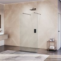 Душевая перегородка RGW WA-016B 100x195, стекло прозрачное/8 мм, арт-35101610-14 — фото 3, Душевые перегородки