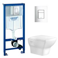 Товар: КОМПЛЕКТ Grohe + BIEN: Инсталляция 38772001 Grohe Rapid SL + Bien DOR Унитаз подвесной с функцией биде с гигиеническим покрытием в комплекте с сиденьем микролифт DRKA050AMVP1W5000 GRH772DORVP1 - фото 2 КОМПЛЕКТ Grohe + BIEN: Инсталляция 38772001 Grohe Rapid SL + Bien DOR Унитаз подвесной с функцией биде с гигиеническим покрытием в комплекте с сиденьем микролифт DRKA050AMVP1W5000 GRH772DORVP1 — фото 2, Комплекты унитаз + инсталляция