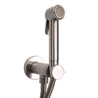 Гигиенический душ Bossini Paloma Brass c прогрессивным смесителем со встраиваемой частью цвет никель полированный арт-E37005B.095 — фото 1, Гигиенические души