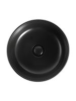 Orange Line Li-60TuwMDF+B07-345B тумба с раковиной подвесная 60 см, белый/черный Li-60TuwMDF+B07-345B — фото 4, Тумбы с раковиной